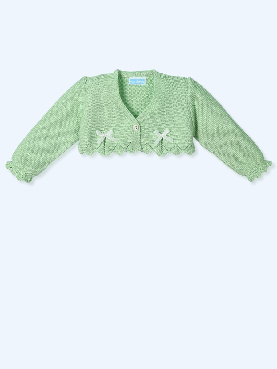 Cardigan verde pera Mac Ilusion